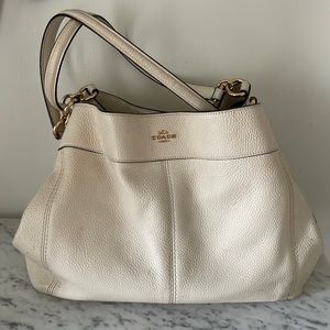 Coach Leather Hobo Purse Bag